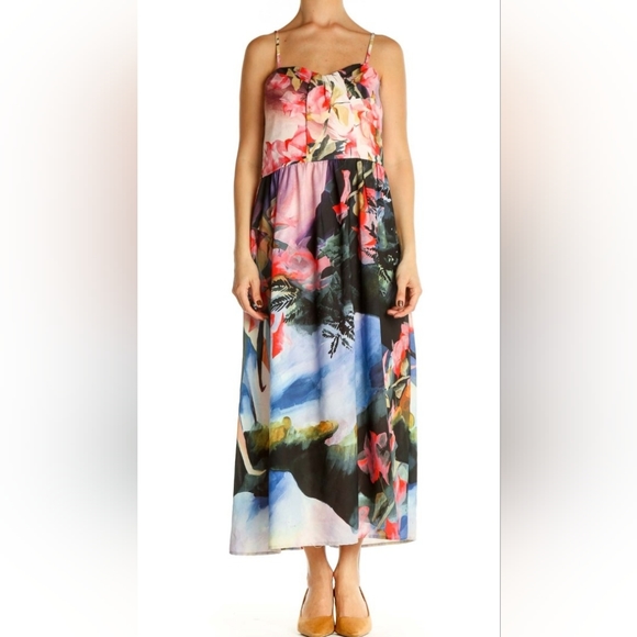 NWT Corey Lynn Calter Anthropologie Floral Dress - Picture 1 of 10